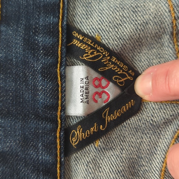 Lucky Brand jeans, Gene Montesand, short inseam, men's 38 - Picture 8 of 15